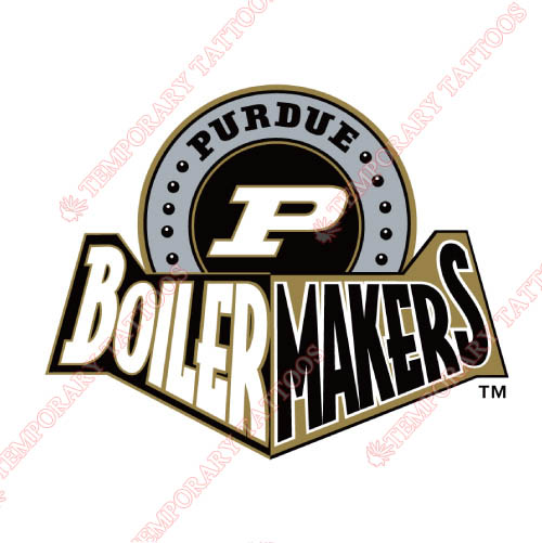 Purdue Boilermakers Customize Temporary Tattoos Stickers NO.5957